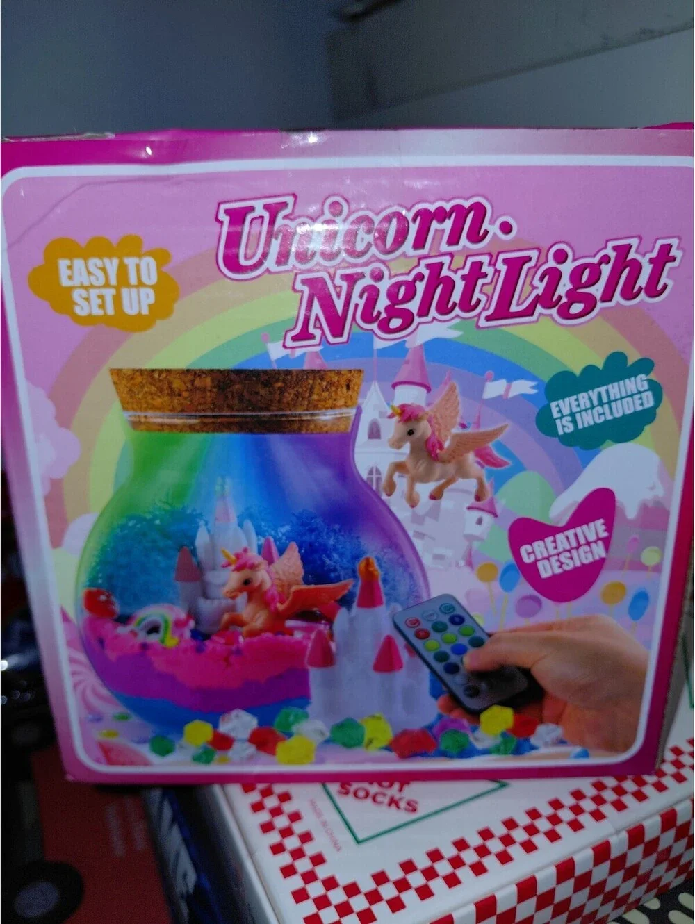 Unicorn night light 13 color changeable LED lights